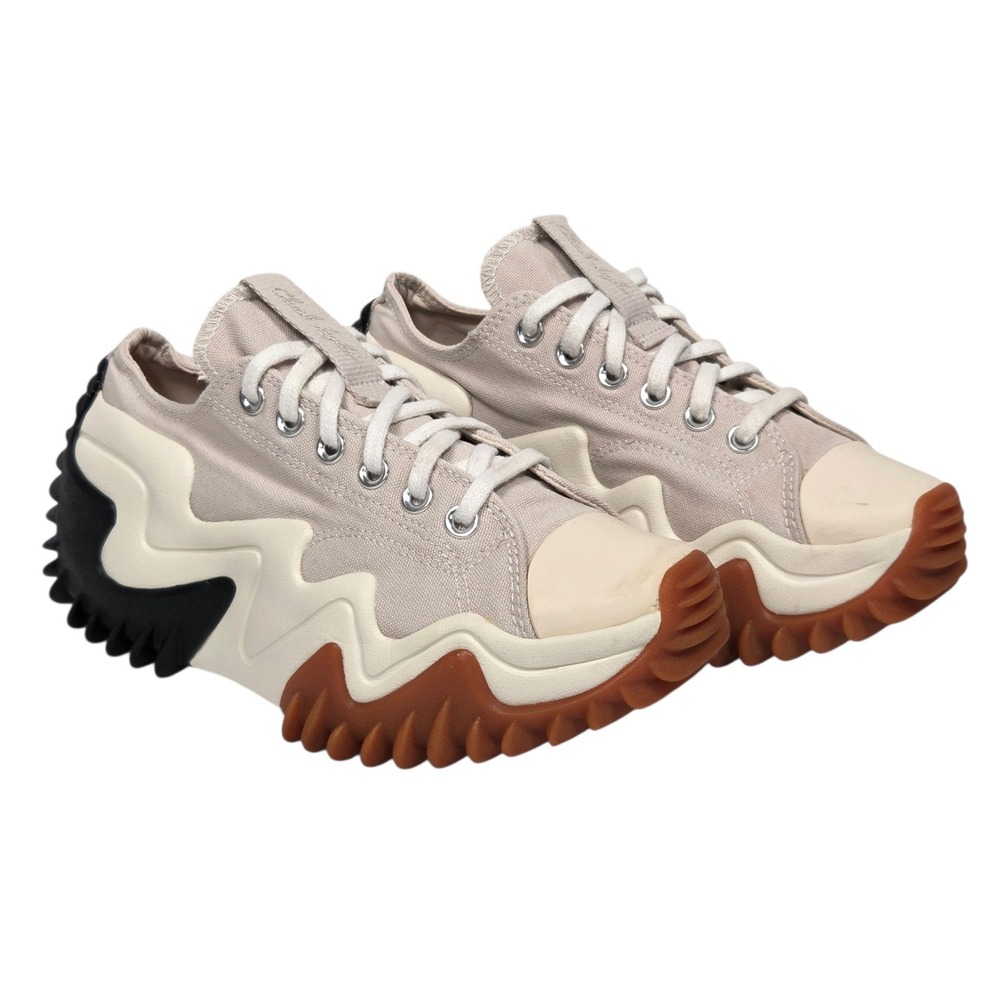 Converse Run Star Motion Low Top Women 7.5 Men 6 Tan Beige A02299C Platform